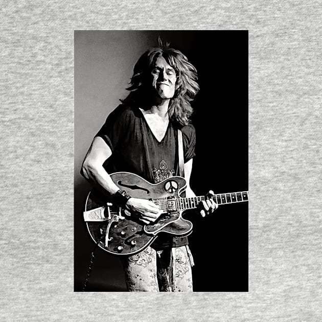 Alvin Lee Print Ten Years After Rock Blues Rockabilly by ZiggyPrint